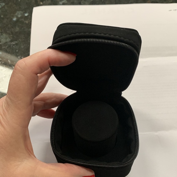 AUTHENTIC TRIO; Chanel Black Jewelry Box - Billfold & Plastic Chanel Cover - Picture 7 of 9